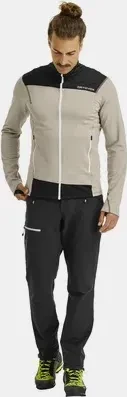 Ortovox Fleece Light Funktionsjacke grey sand (Herren)