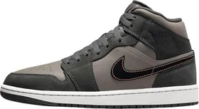 Nike Air Jordan 1 Mid SE night stadium/flat pewter/total orange/black (Herren)