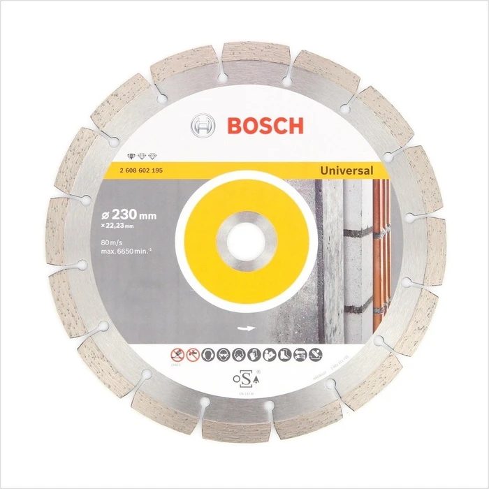 Bosch Professional Universal Standard Diamanttrennscheibe, 230x2.3x22.23mm, 1 Stück
