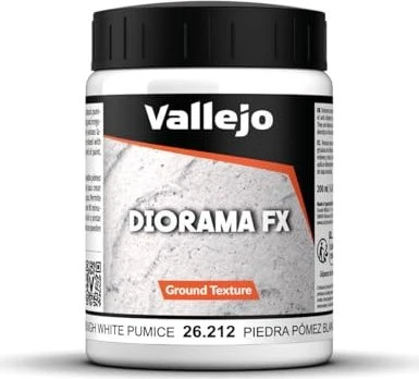 Vallejo Diorama Effects Ground Texture rough white pumice, 200ml