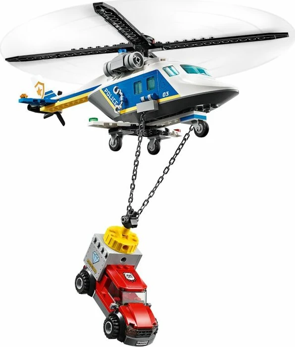 LEGO City Polizei - Verfolgungsjagd mit dem Polizeihubschrauber