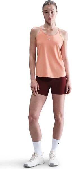 Nike One Classic Dri-FIT Strappy Funktionsshirt ärmellos apricot agate/white (Damen)