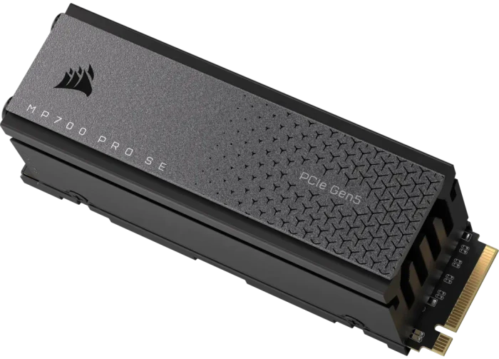 Corsair Force Series MP700 PRO SE 4TB, M.2 2280 / M-Key / PCIe 5.0 x4, Kühlkörper