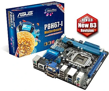 ASUS P8H67-I Rev 3.0 (Intel 1155)