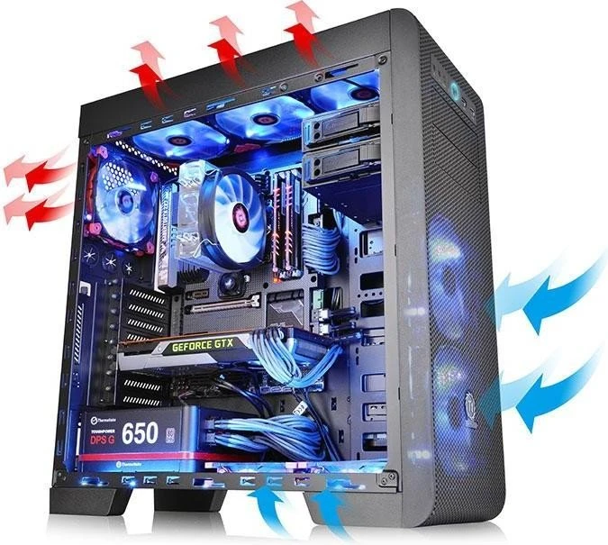 Thermaltake Core V41, Acrylfenster