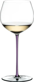 Riedel Fatto A Mano Oaked Chardonnay Weißweinglas violett