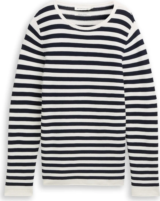 Tom Tailor Rundhalsausschnitt Strickpullover (Damen)