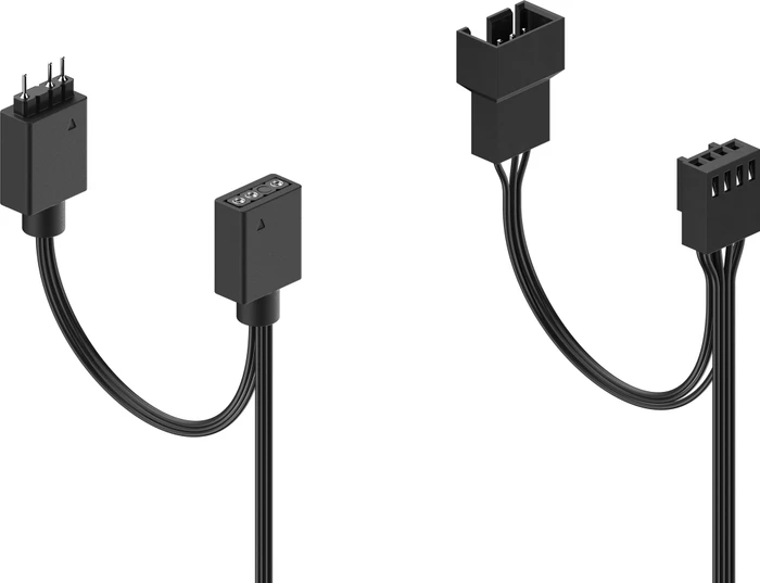 Fractal Design Aspect 12 RGB PWM, schwarz, 120mm, 3er-Pack
