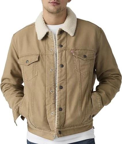 Levi's Type III Sherpa Trucker Jeansjacke ermine (Herren)