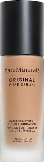 bareMinerals Pure Serum Radiant Natural Liquid Foundation Nr. 2.5 light cool LSF20, 30ml