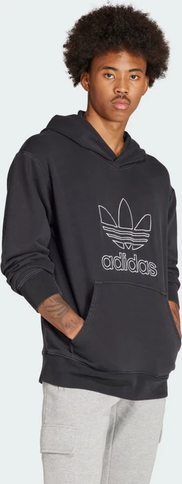 adidas Adicolor Outline Trefoil Hoodie schwarz (Herren)