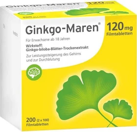 Ginkgo-Maren 120mg Filmtabletten, 200 Stück