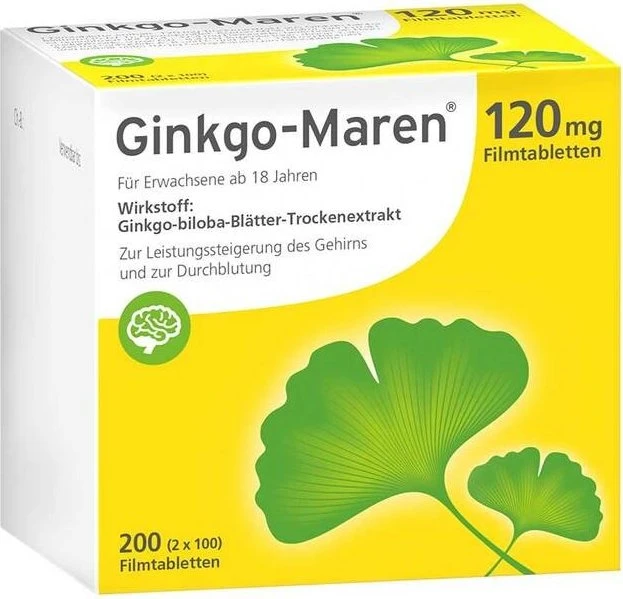 Ginkgo-Maren 120mg Filmtabletten, 200 Stück