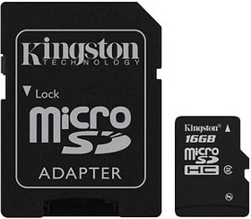 Kingston 16GB Kit, Class 2 (SDC2/16GB)