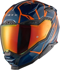 Nexx X.WST3 B-Side matt blau/orange