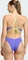 adidas Ripstream 3-Streifen Tie Back Badeanzug solar purple (Damen) Vorschaubild