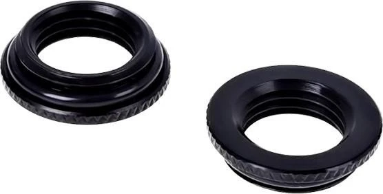 Alphacool Eiszapfen HF G3/8" IG mit Reduzierer G1/4" Schnellverschluss, schwarz