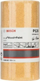 Bosch Professional C470 Best for Wood and Paint Schleifblatt Sparrolle K120, 115mm x 5m, 1 Stück