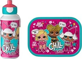 Mepal Campus Trinkflasche & Brotdose Pausen-Set L.O.L. Surprise, 2-tlg.