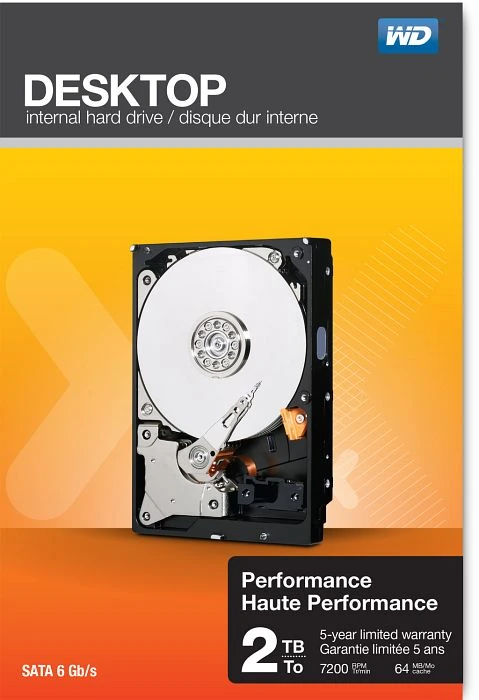 Western Digital WD_BLACK 2TB, 3.5" / SATA 6Gb/s, retail