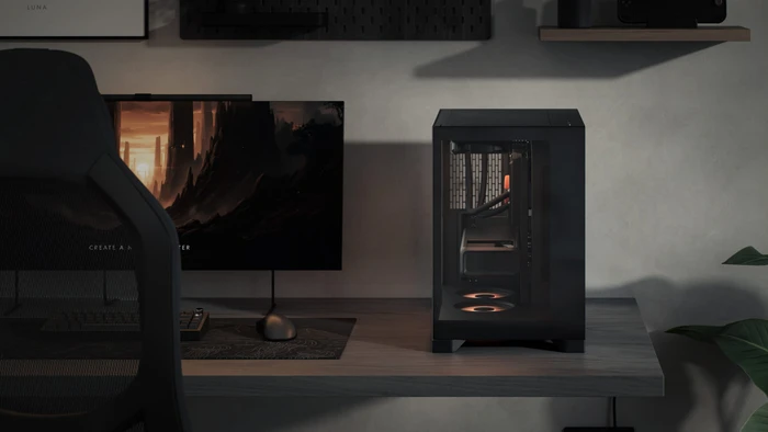 Fractal Design Pop 2 Vision Black, Glasfenster