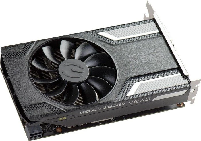 EVGA GeForce GTX 1060 SC Gaming, 6GB GDDR5, DVI, HDMI, 3x DP