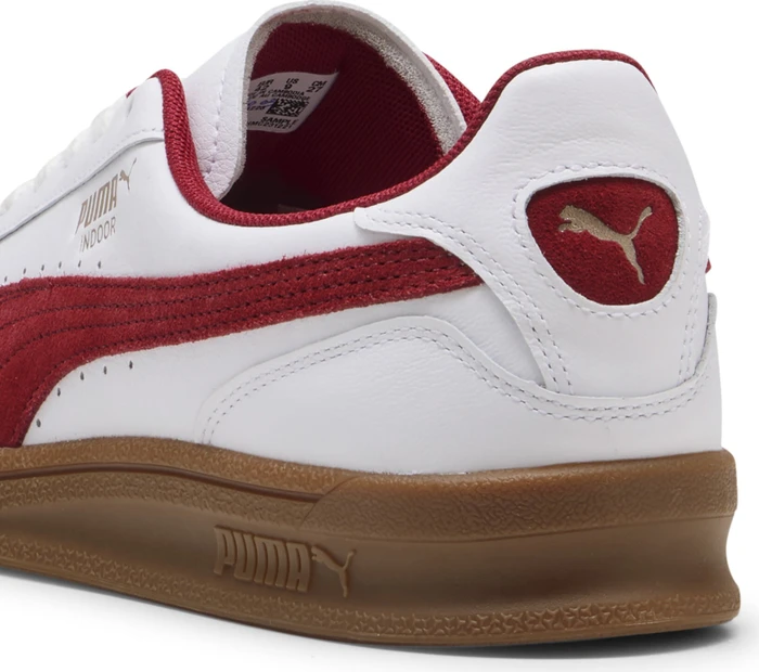 Puma Indoor puma white/dark crimson/gum