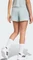 adidas Pacer Essentials Knit High-Rise Shorts wonder sage/white (Damen) Vorschaubild