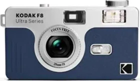 Kodak Ultra F8 35mm Film Kamera Blau Silber