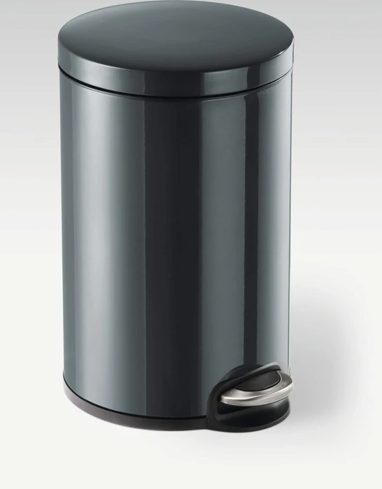 Durable Treteimer 12L rund schwarz