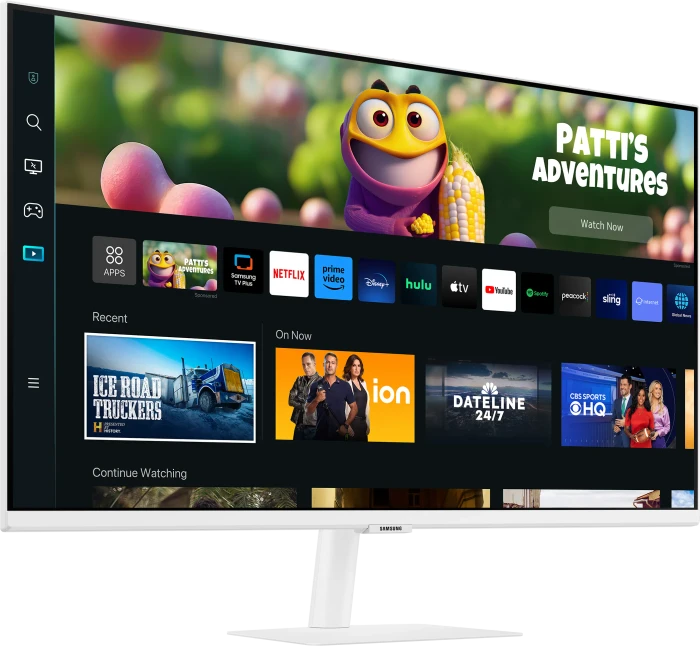 Samsung Smart Monitor M5 M50C, weiß, 27"