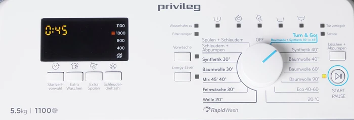 Privileg PWT LC55 DE Toplader