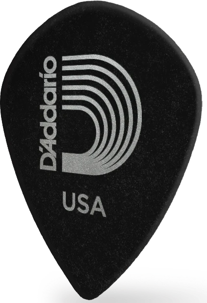 D'Addario Duralin Black Ice Pick, Extra Heavy Gauge (1.5mm), 10-Pack