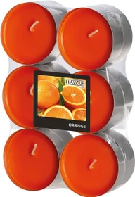 Gala Orange Teelicht Duftkerze, 12 Stück