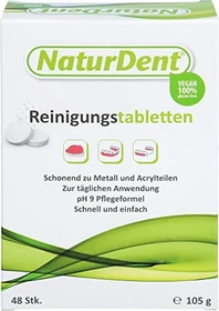 Naturdent Reinigungstabletten, 48 Stück