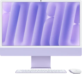 Apple iMac 24", violett, M4 - 10 Core CPU / 10 Core GPU, 16GB RAM, 1TB SSD [2024] (Z1ET / Z1EU)