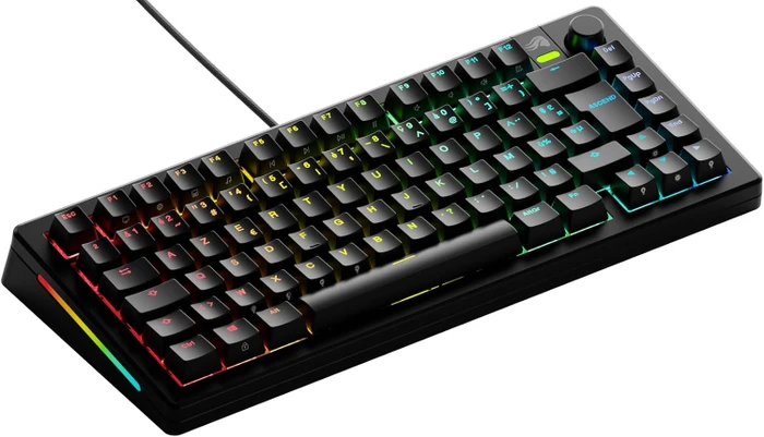 Glorious GMMK 3 75% Pre-built Gaming Keyboard, schwarz, LEDs RGB, Glorious Fox MX, USB, FR
