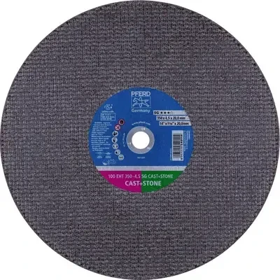 Pferd 100 EHT 350-4.5 SG CAST+STONE/20.0 Trennscheibe, 350x4.5x20mm, 10 Stück