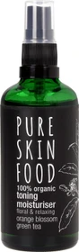 Pure Skin Food Toning Moisturiser Orange Blossom & Green Tea, 100ml