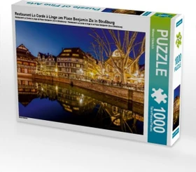 Calvendo Restaurant La Corde à Linge am Place Benjamin Zix in Straßburg