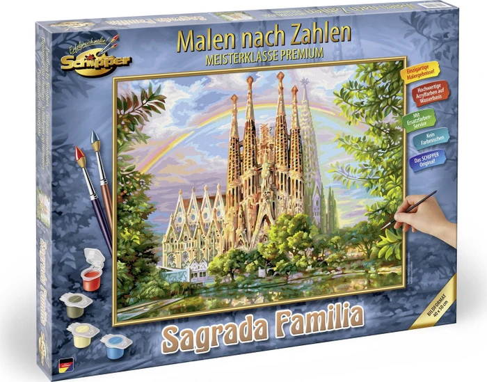 Schipper Arts & Crafts Malen nach Zahlen Sagrada Familia
