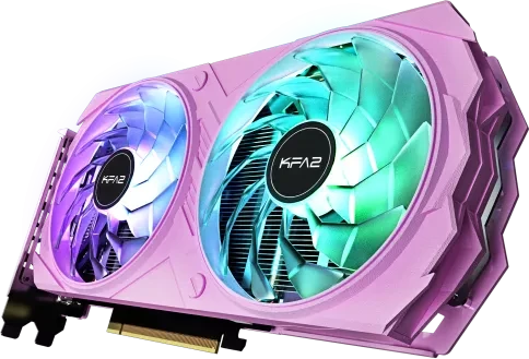 KFA2 GeForce RTX 4060 EX Pink (1-Click OC), 8GB GDDR6, HDMI, 3x DP