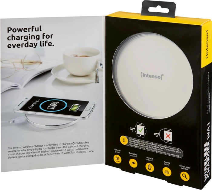 Intenso Wireless Charger WA1 weiß