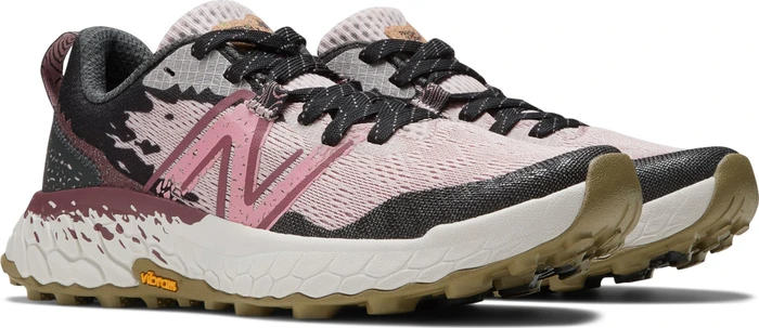 New Balance Fresh Foam X Hierro v7 stone pink/blacktop/washed burgundy (Damen)