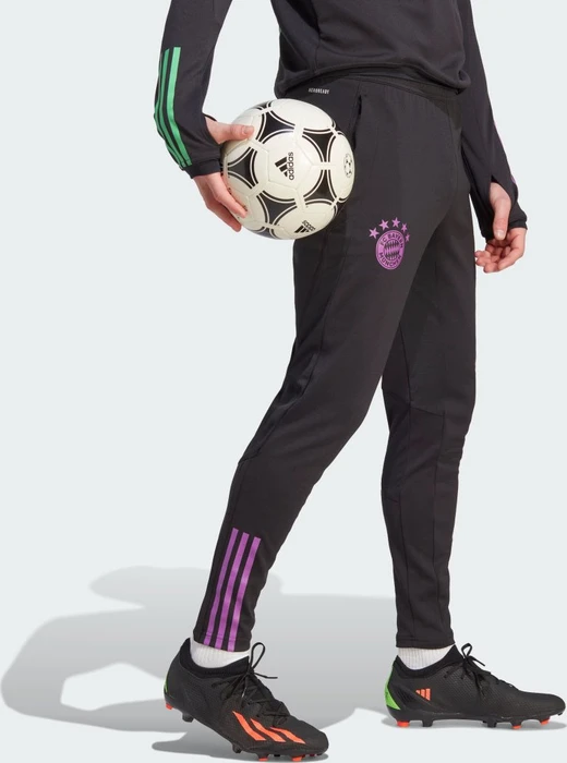 adidas FC Bayern München Tiro 23 Trainingshose lang schwarz (Herren)