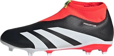 adidas Predator 24 League LL FG core black/cloud white/solar red (Junior)