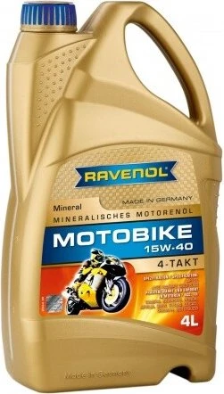 Ravenol Motobike 4-T Mineral SAE 15W-40 4l