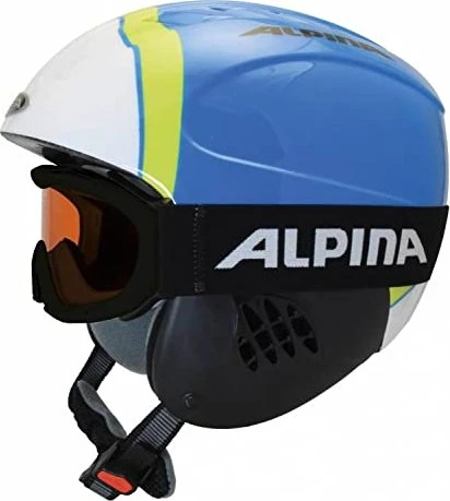 Alpina Carat Helm limette/zyan (Junior)