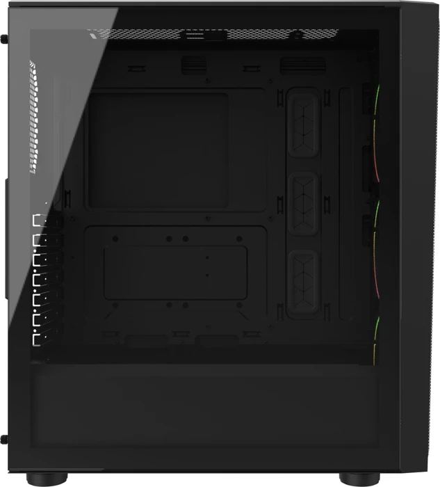 Cooler Master CMP 510, schwarz, inkl. 3x Lüfter, Lüfter LED ARGB, Glasfenster