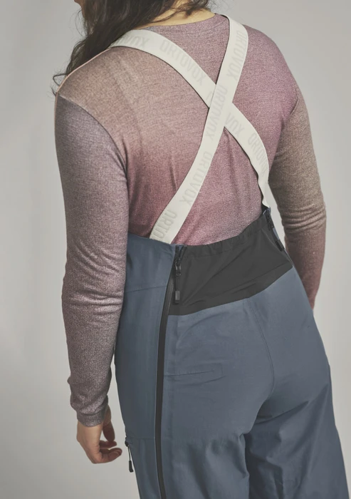Ortovox Ravine Plus 3L Bib Skihose lang dark arctic grey (Damen)